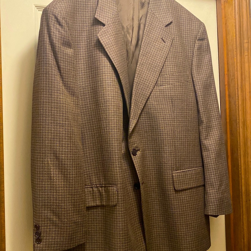 Missoni men’s classic sport coat brown tweed sz48R